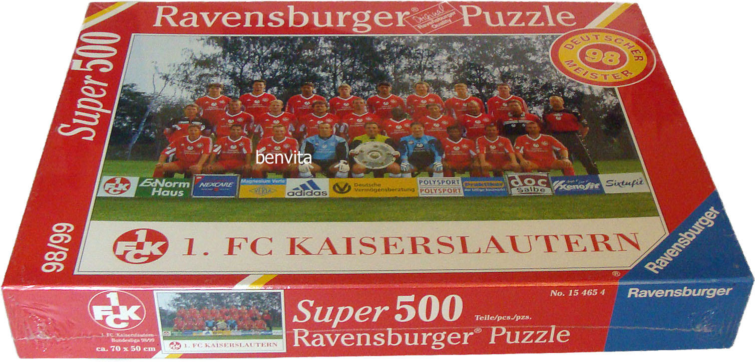 Ravensburger Puzzle 154654 1. FC Kaiserslautern 500 Teile Ravensburger