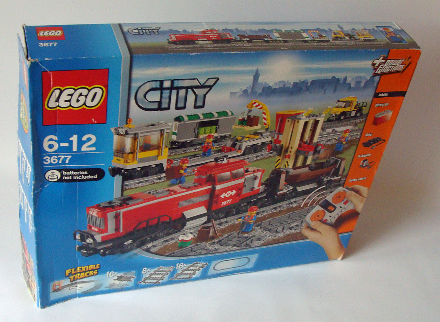 Lego® City 3677 - Güterzug mit Diesellokomotive 831 Teile 6-12 Jahren ...