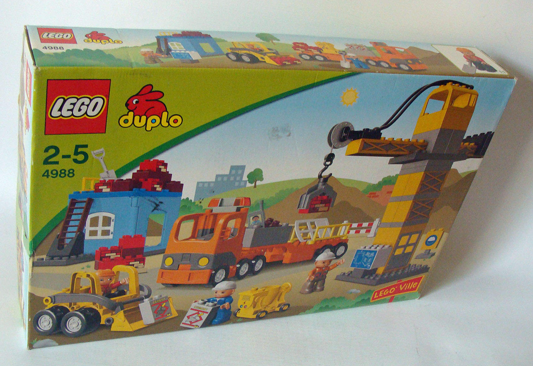 Lego® Duplo 4988 - Großbaustelle 87 Teile 2-5 Neu/New | eBay