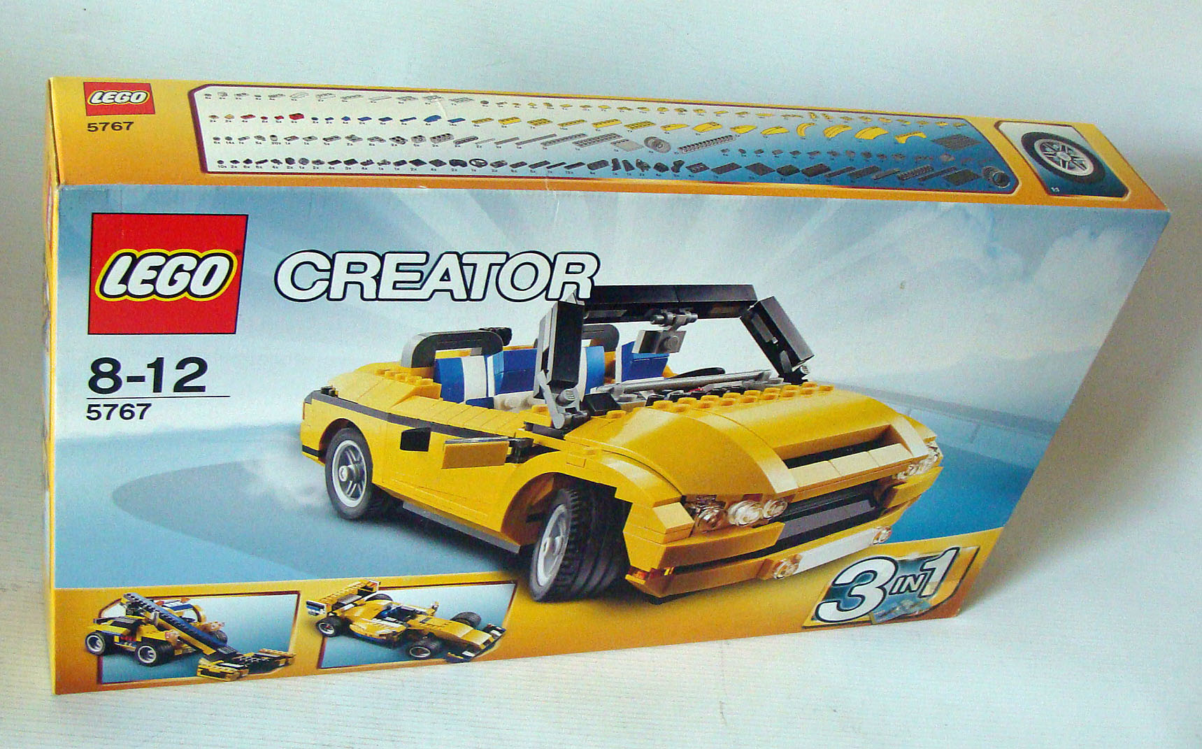 Lego® Creator 5767 - Gelbes Cabrio 621 Teile 8-12 Jahren Neu/New | eBay