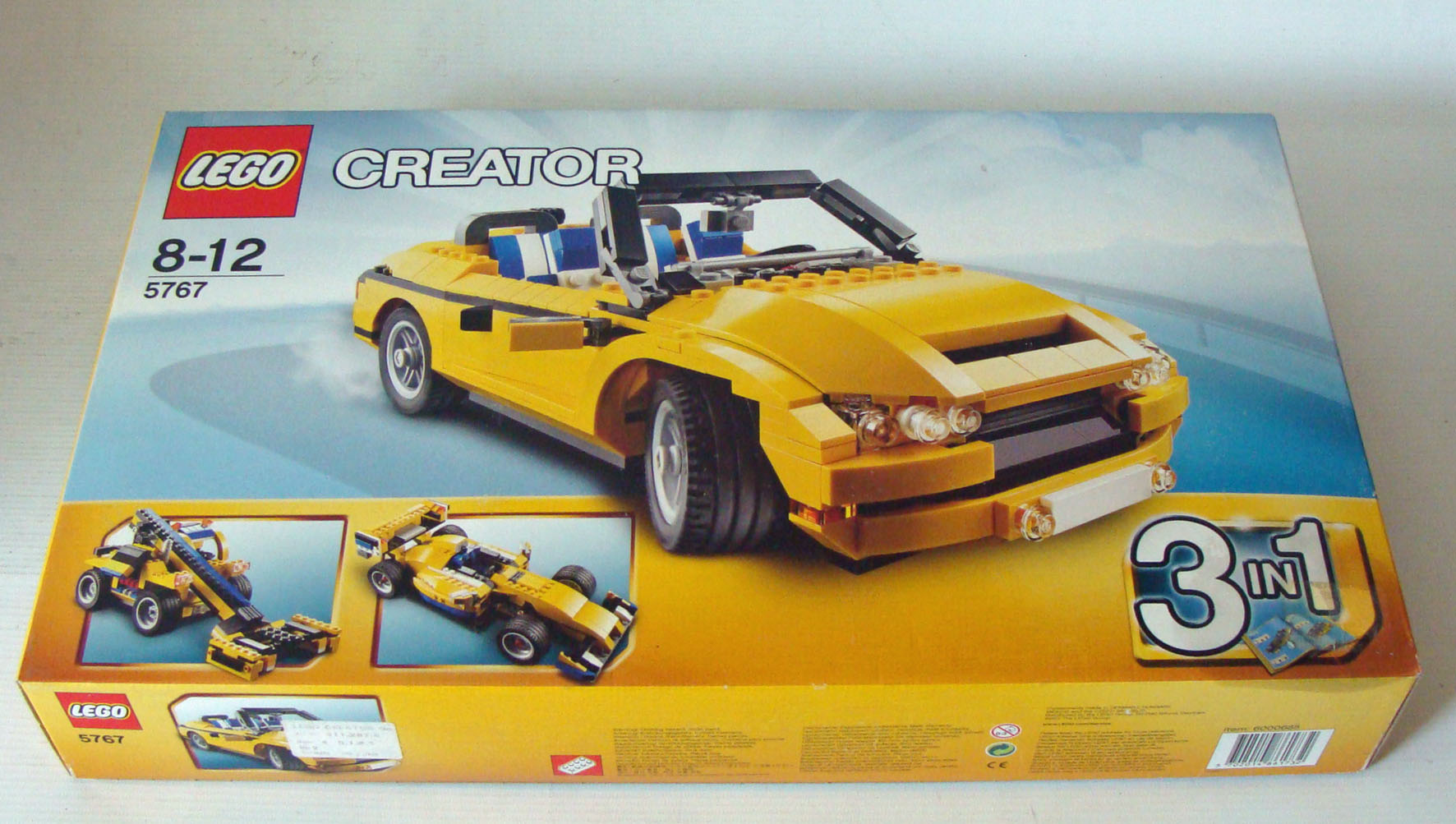 Lego® Creator 5767 - Gelbes Cabrio 621 Teile 8-12 Jahren Neu/New | eBay