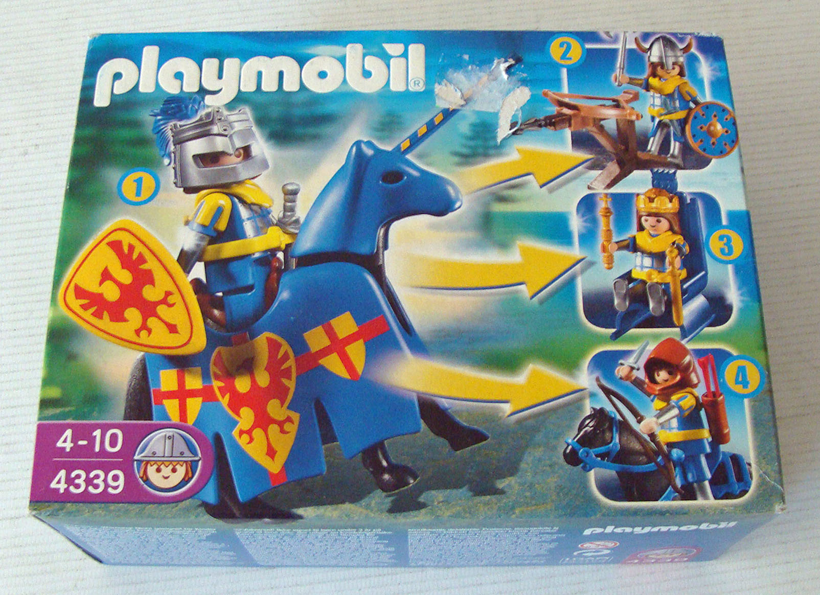 Playmobil 4339 Multi Set Jungen Ritter 410 Jahren Neu/New eBay